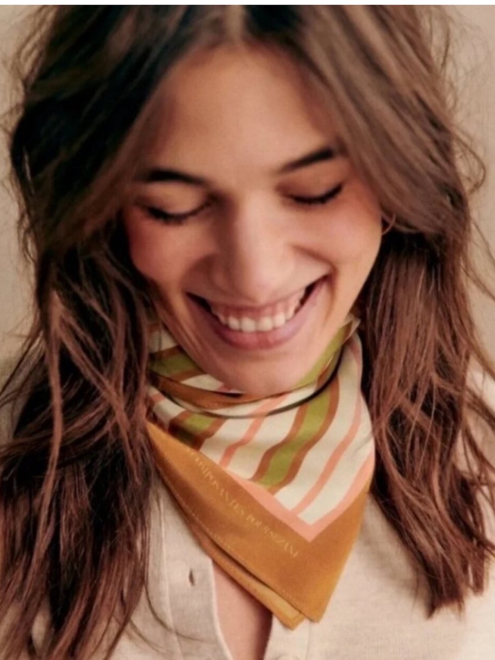 Sezane Striped Scarf Le Foulard